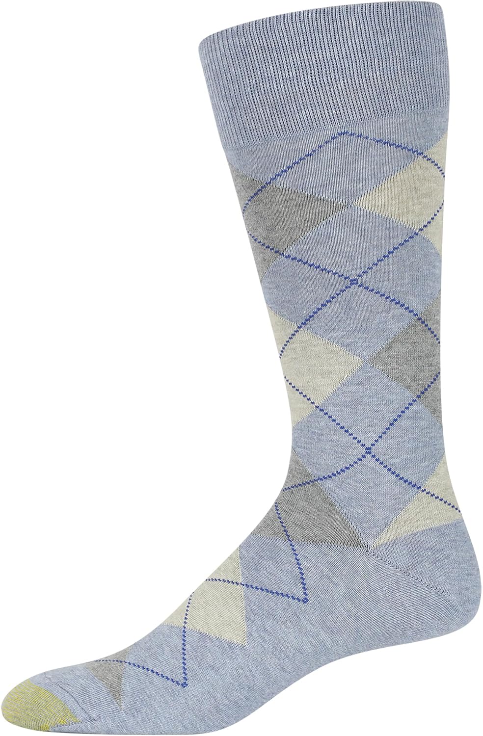 Detalle de GOLDTOE Men's Argyle Dress Socks, 3-Pair Pack