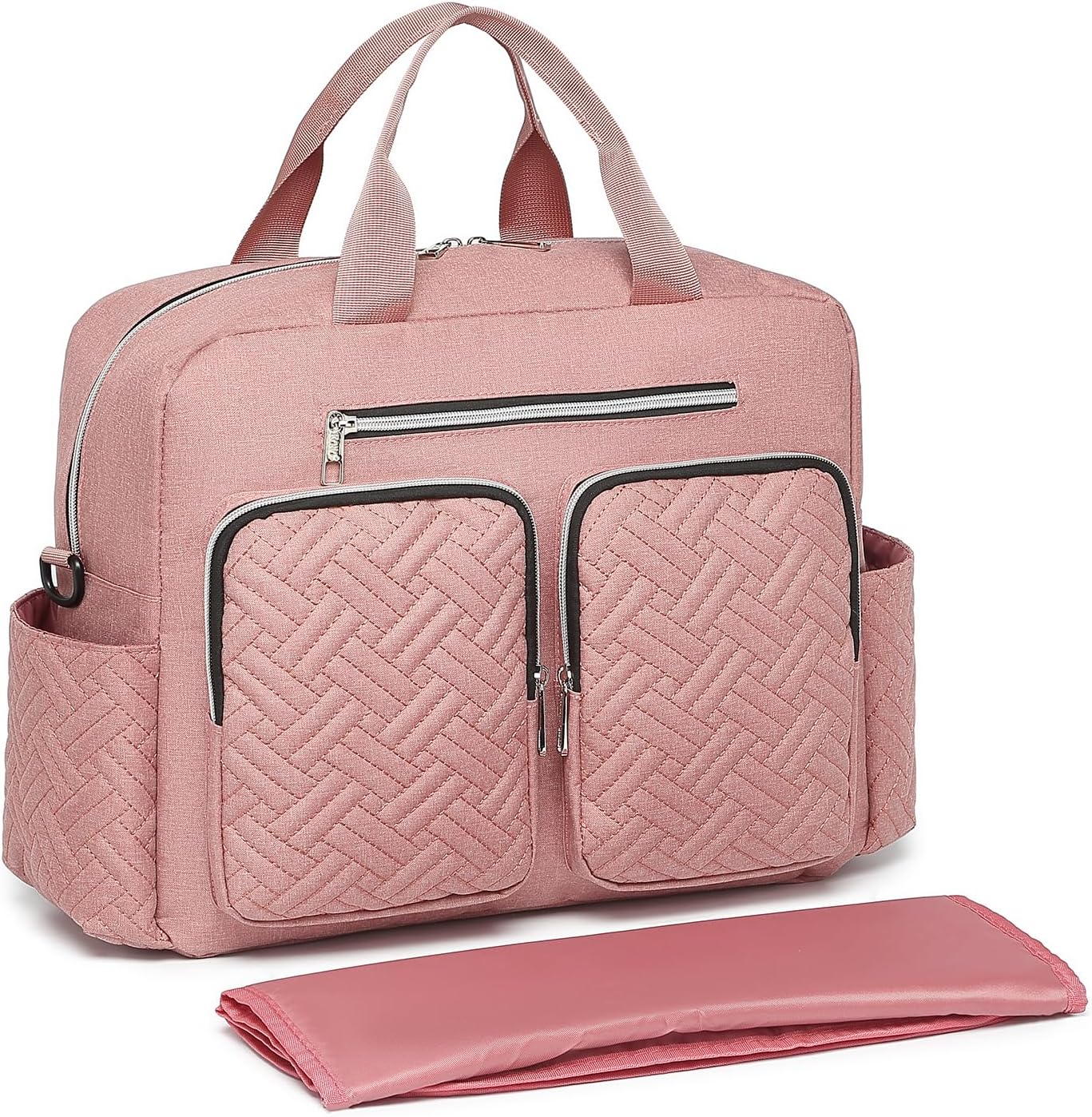 Detalle de Kono Baby Changing Bag: Multifunction Nappy Bags with Changing Mat and Insulated Pockets