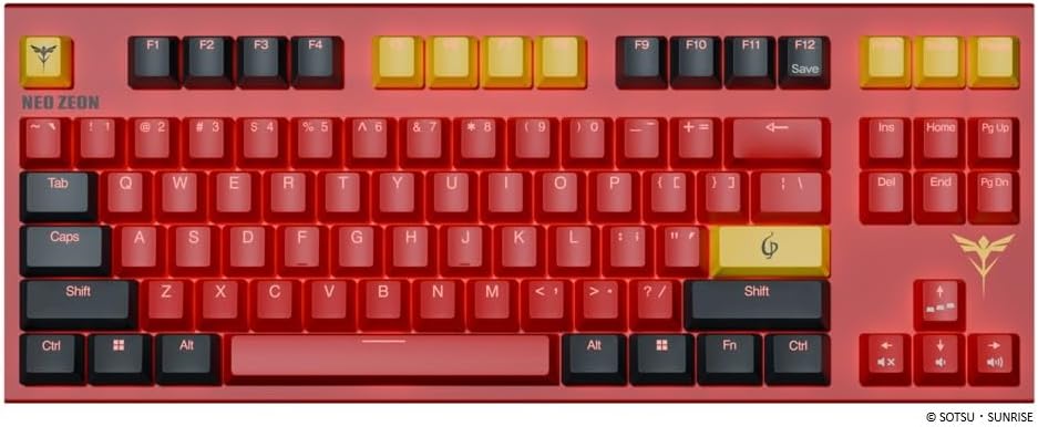 Thumbnail 6 de 東プレ REALFORCE GX1 Plus X1PCH1 百式 日本語配列ゲーミングキーボード、静電容量無接点方式・PBTキーキャップ