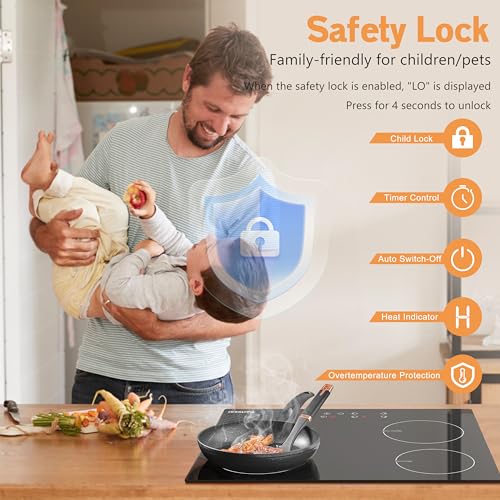 Detalle de Karinear Built-in Induction Hob 4 Zones 60cm