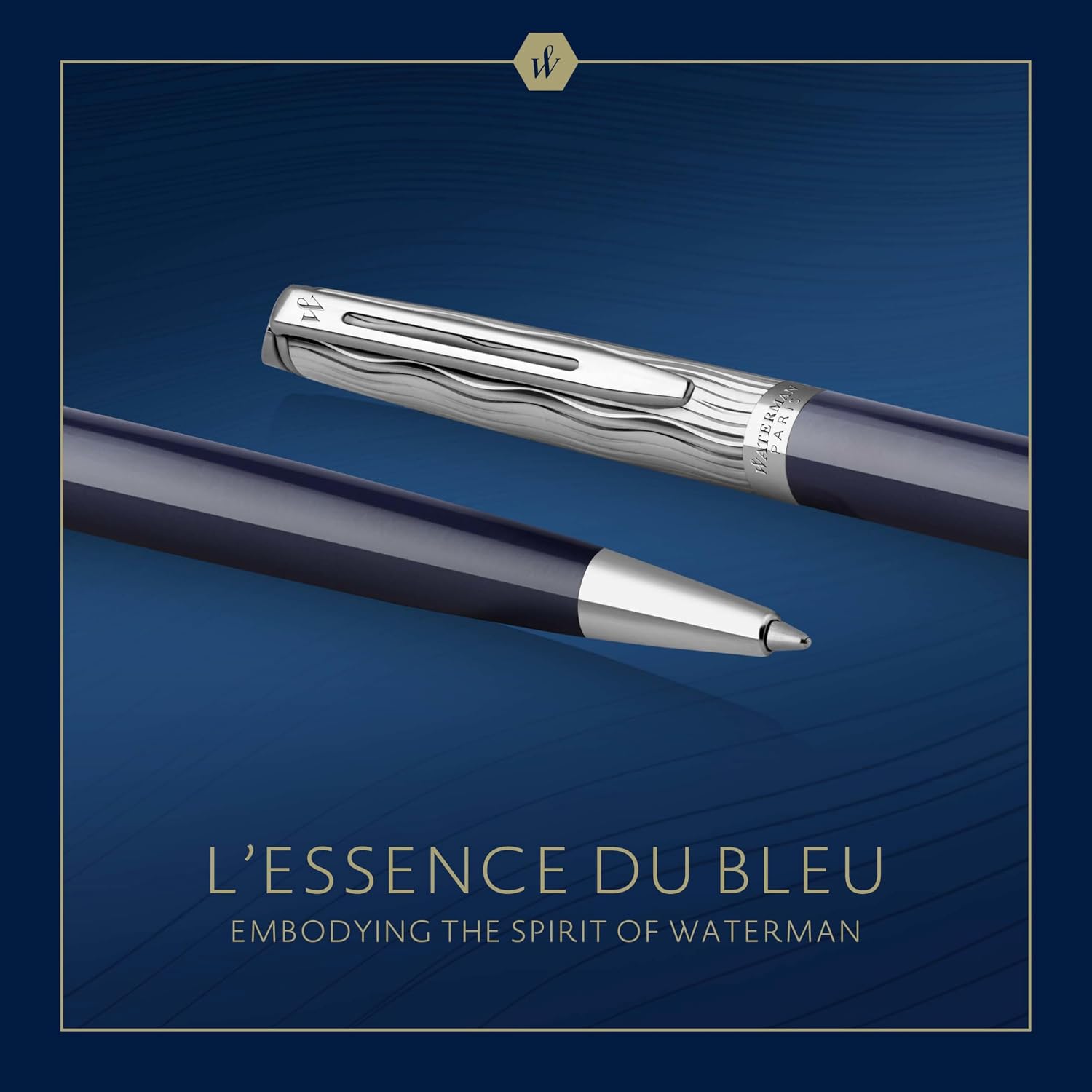 Detalle de Waterman Hémisphère penna a sfera blu