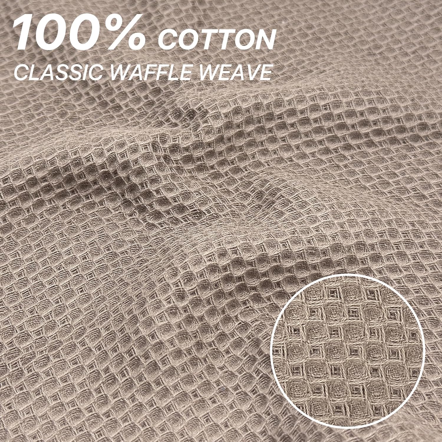 Thumbnail 1 de FreeNook Cotton Kitchen Towels, 12 x 12 Inches