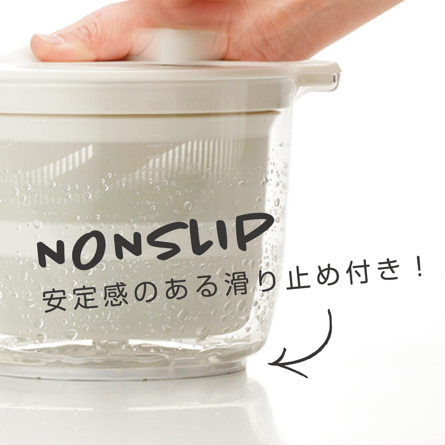Detalle 2 de リス E526119 リベラリスタ サラダスピナー レッド 2.3L 野菜水切り器