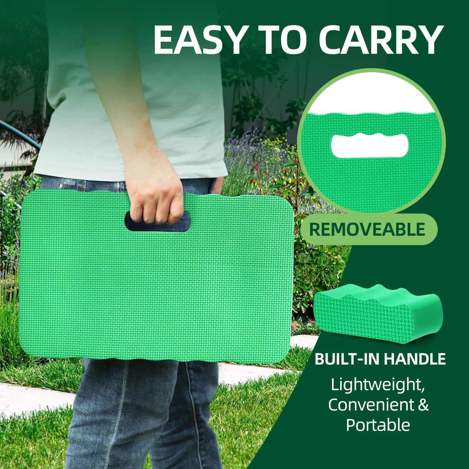 Thumbnail 4 de Ohuhu Garden Kneeling Pad 2 Pack 4 cm