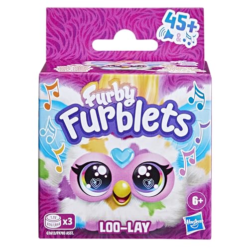 Detalle 2 de Hasbro Furblets Loo-Lay peluche interactivo blanco 🎎