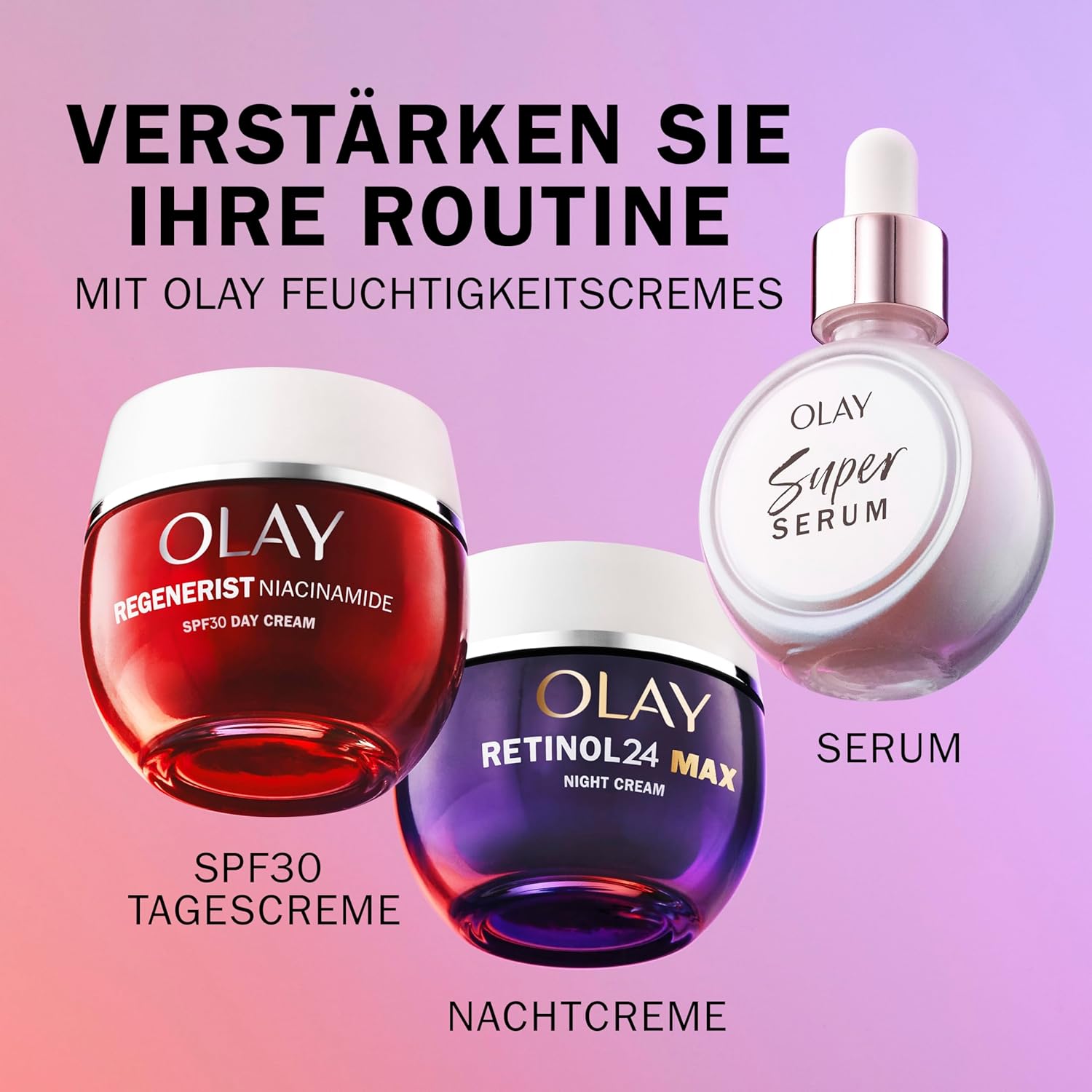 Thumbnail 6 de Olay Super Serum 5-in-1 mit Vitamin C, Niacinamid & Kollagenpeptiden (30 ml)