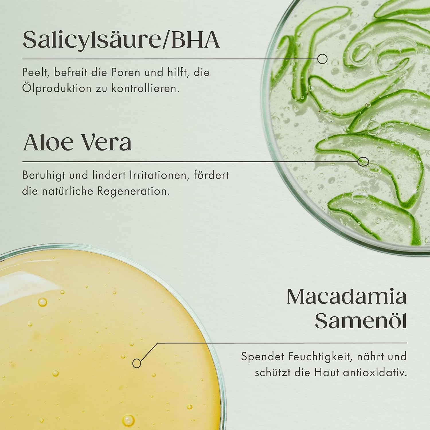 Thumbnail 2 de Satin Naturel Salicylsäure (BHA) Liquid Peeling 100 ml – sanftes Exfoliant für Gesicht & Hals mit Bio Aloe Vera, vegan