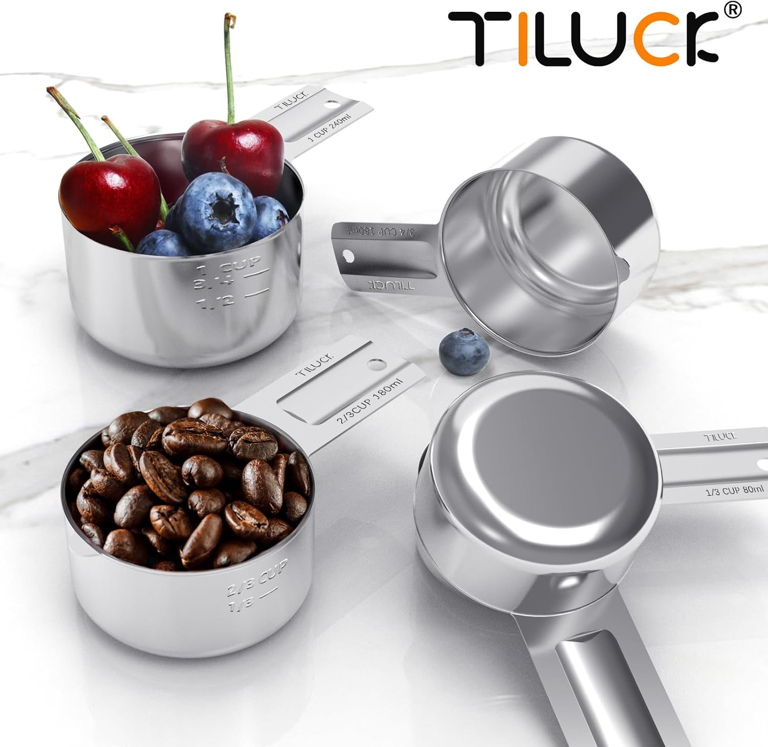 Thumbnail 5 de TILUCK Measuring Cups Set 5pc 🥣