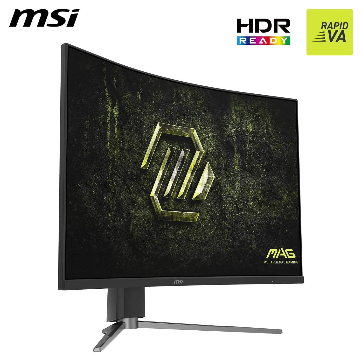 Thumbnail 2 de MSI MAG 325CQPF E18 32-Inch WQHD 1000R Gaming Monitor