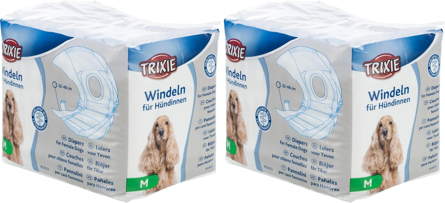 Thumbnail 6 de TRIXIE Hundewindeln für Hündinnen Gr. XL – 12 St., Bauchumfang 40–58 cm