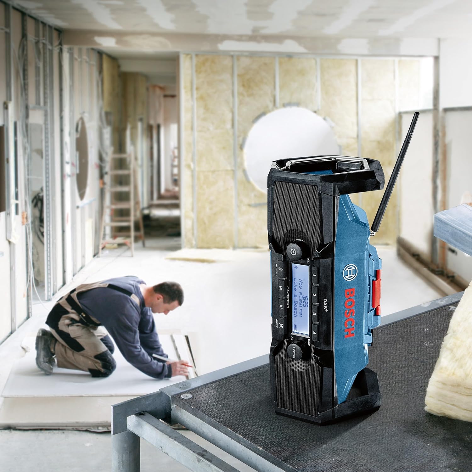 Detalle 2 de Bosch Professional GPB 18V-2 SC radio chantier