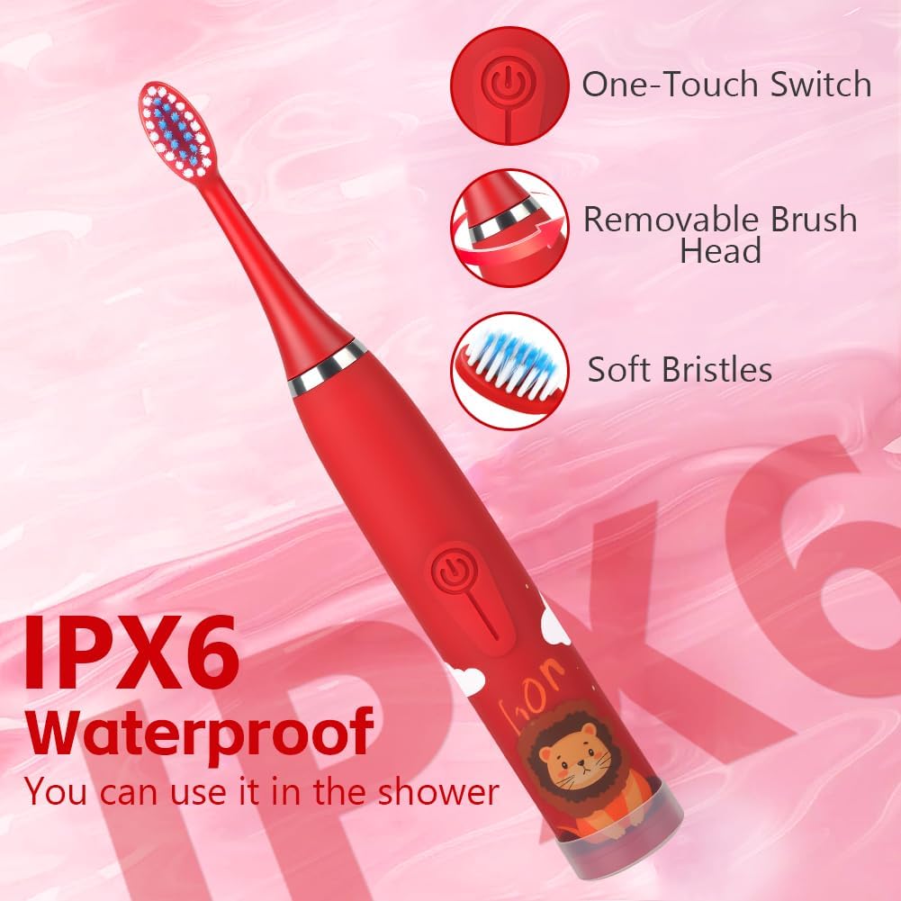 Detalle de Vicloon Kids Electric Toothbrush 18000 rpm
