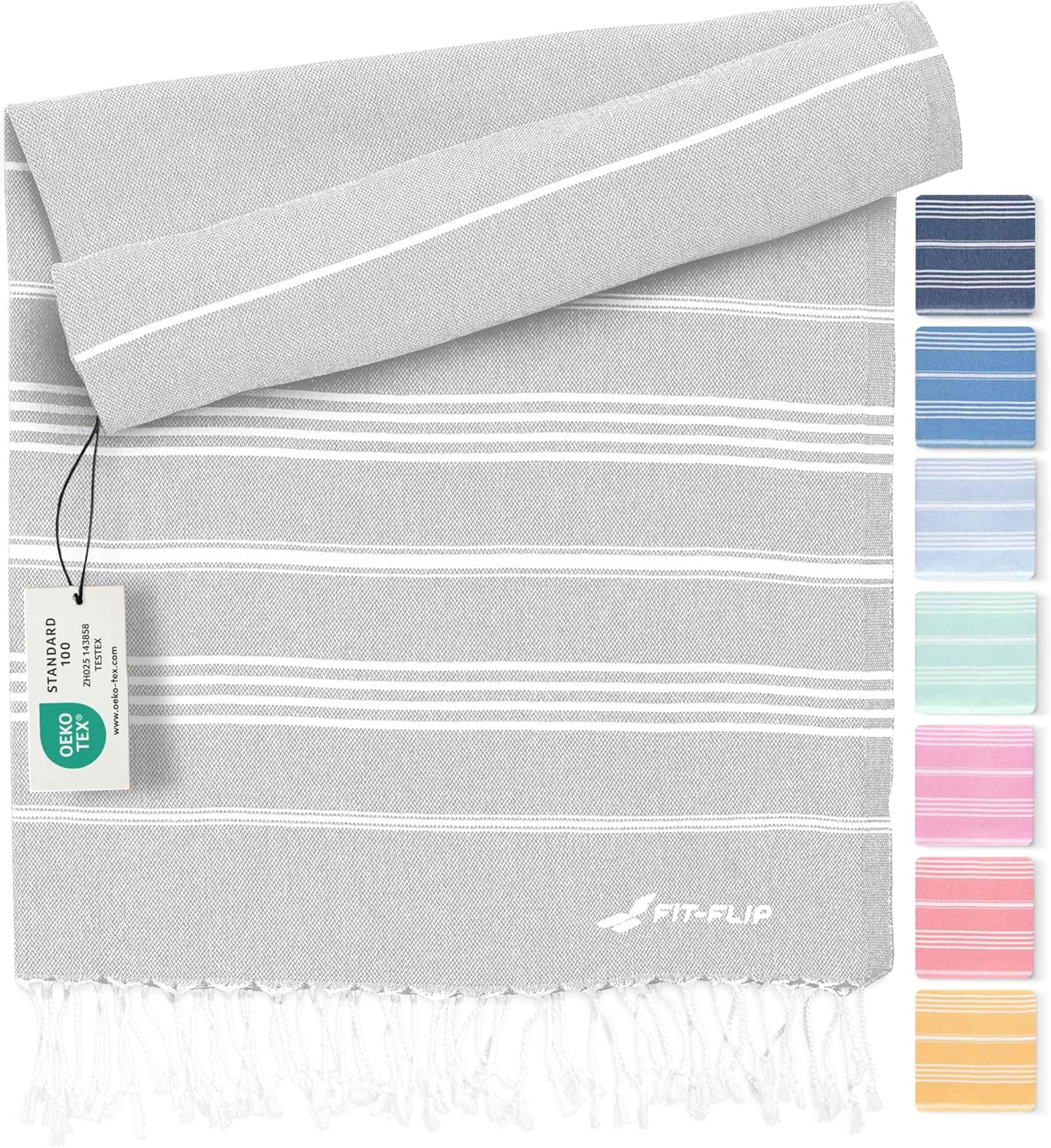 Fit-Flip telo hammam cotone 100x200 cm XXL