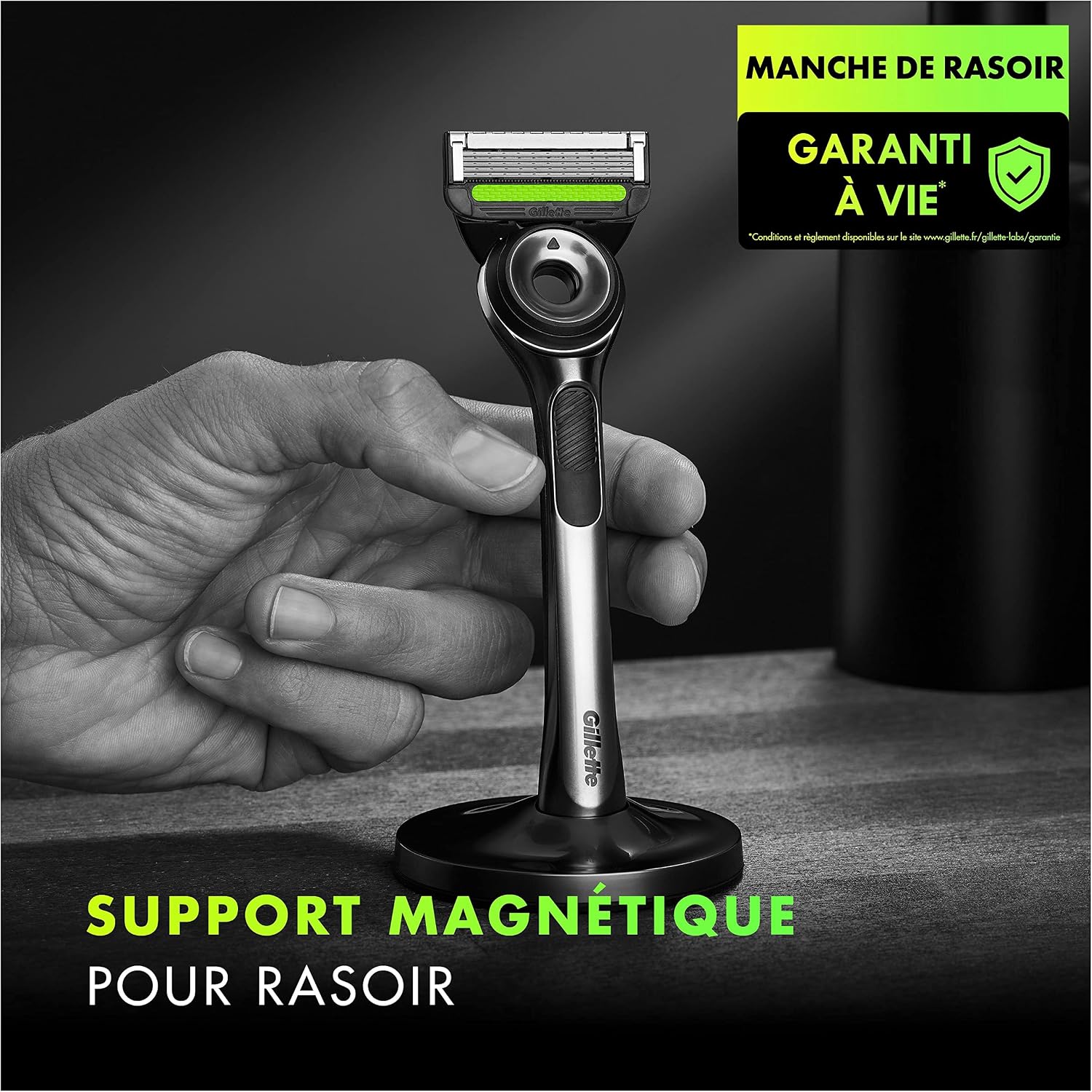 Thumbnail 4 de Gillette Labs Rasoir avec barre exfoliante, 5 cartouches ⚙