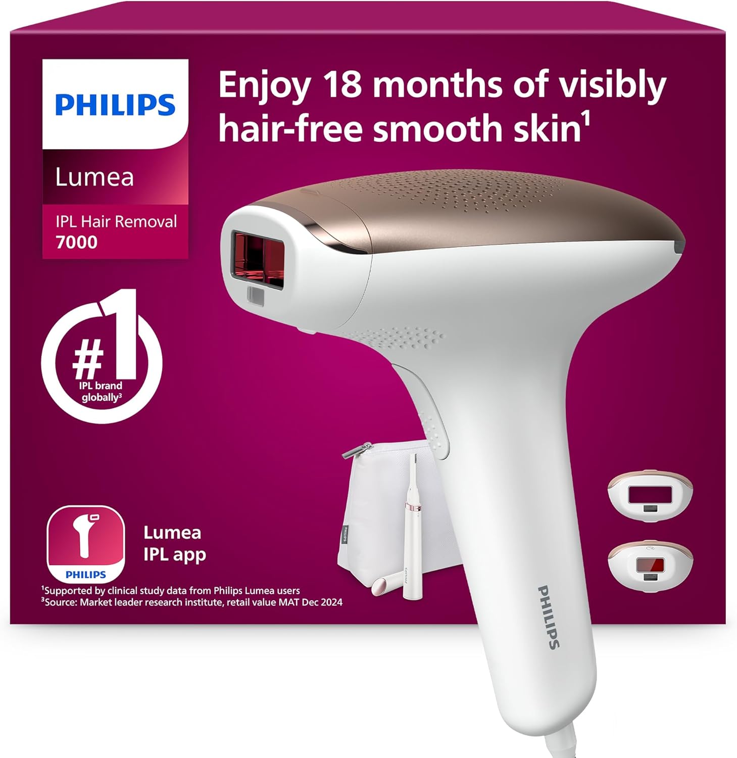 Detalle de Philips Lumea 7000 Series BRI921/00 IPL Hair Removal Device