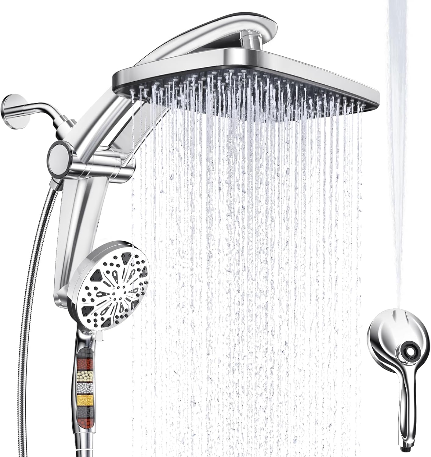 Detalle de Rain Shower Head Combo 12-Inch