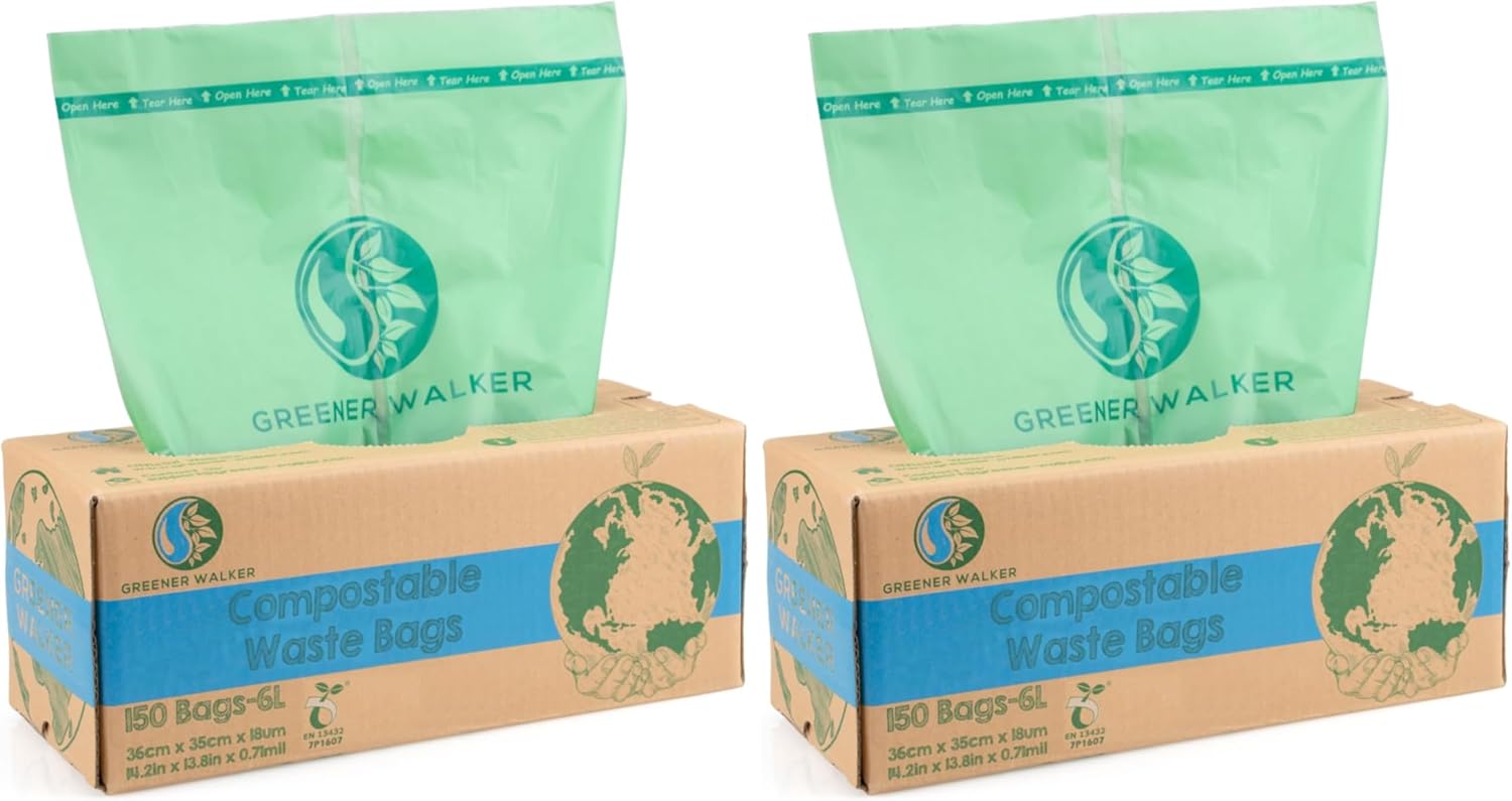 Thumbnail 6 de Greener Walker 6L kompostierbare Müllbeutel (150 Stück) mit EN13432