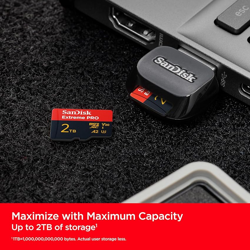 Detalle 2 de SanDisk Extreme PRO 128GB microSDXC hasta 200 MB/s