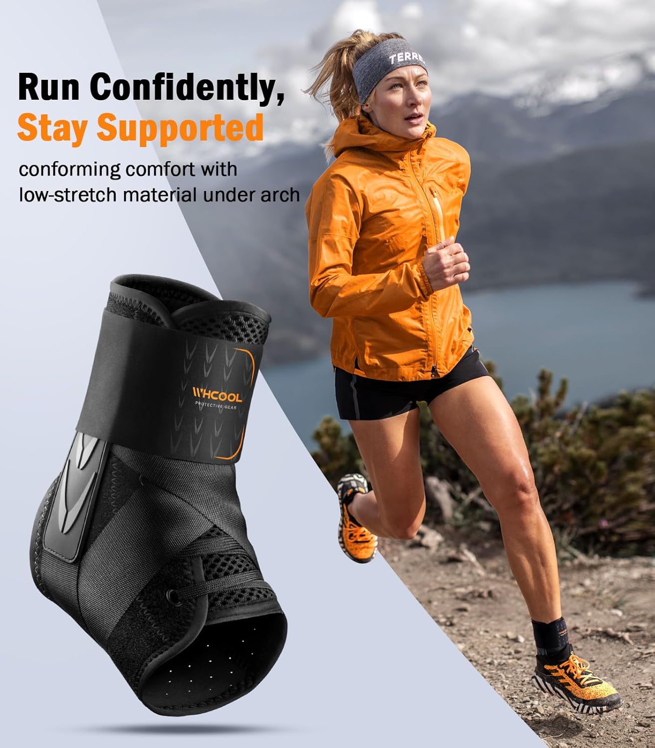 Thumbnail 6 de WHCOOL Slim-Fit Ankle Brace 12"-13"