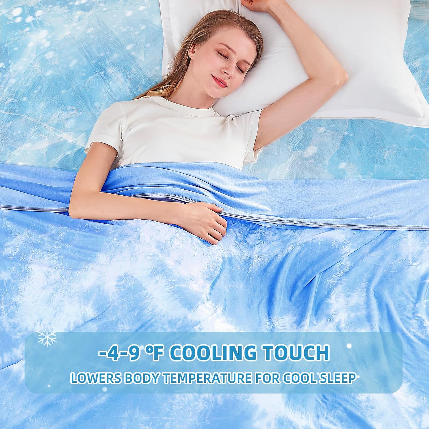 Detalle 2 de Inhand Cooling Blanket, 80 x 90 in.
