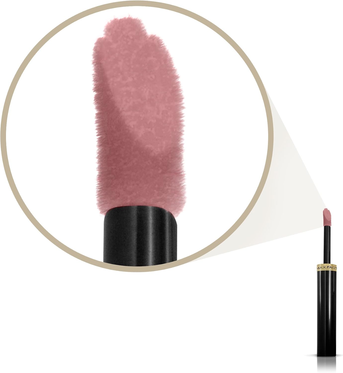 Detalle 1 de Max Factor Lipfinity 310 Essential Violet 2.3 ml 💄
