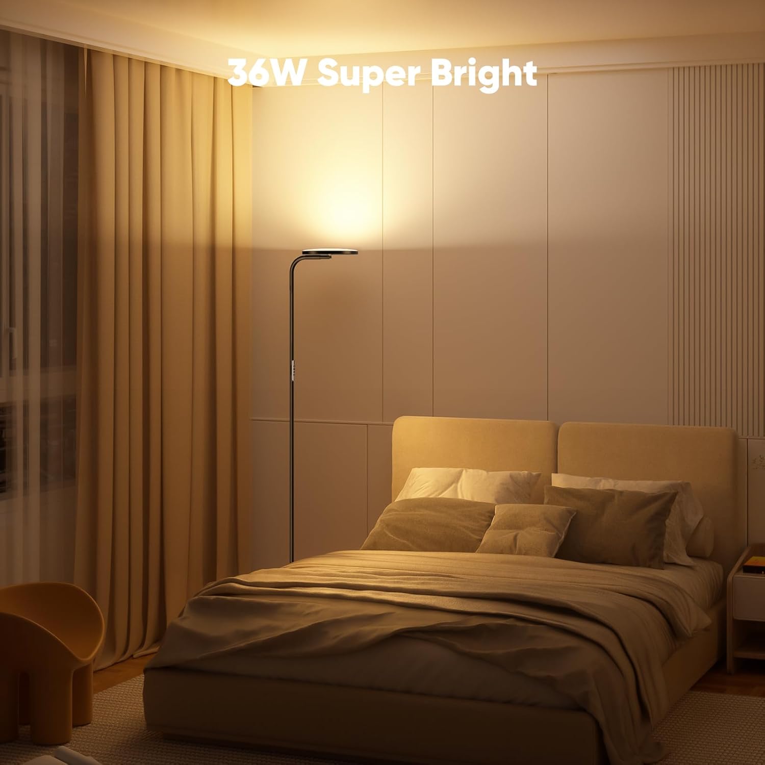 Detalle 2 de SIBRILLE 36W LED Floor Lamp 69in