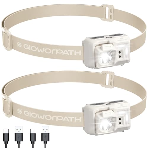 GloworPath Led Headlamp Rechargeable motion sensor 🚨