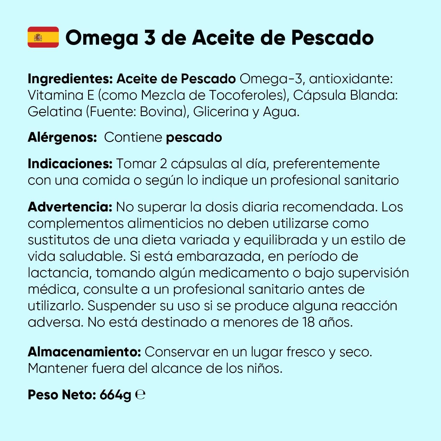 Thumbnail 4 de Omega 3 2000mg - 240 Perlas de Aceite de Pescado 🐟