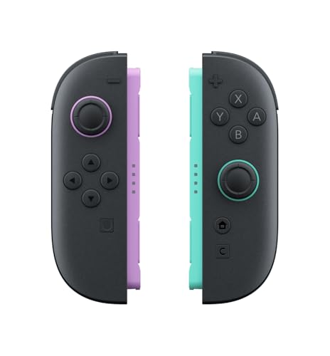 Detalle 2 de Nintendo Joy-Con 2er-Set hellviolett/hellgrün – Joy-Con2 mit C-Knopf und Maus-Modus