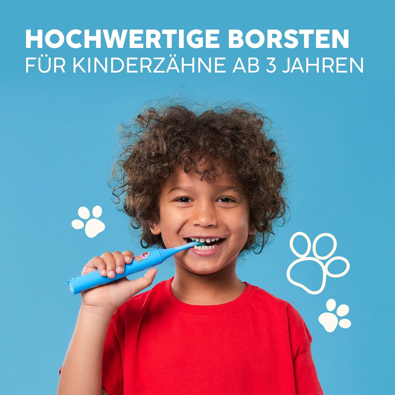 Thumbnail 3 de happybrush Aufsteckbürsten 9er-Set (3x3) für ECO VIBE 3 – mit abgerundeten Borsten, PawPatrol