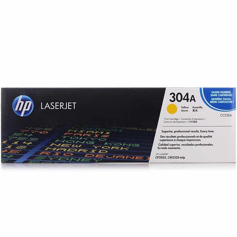 Detalle de HP 304A Tóner original LaserJet Amarillo 🖨