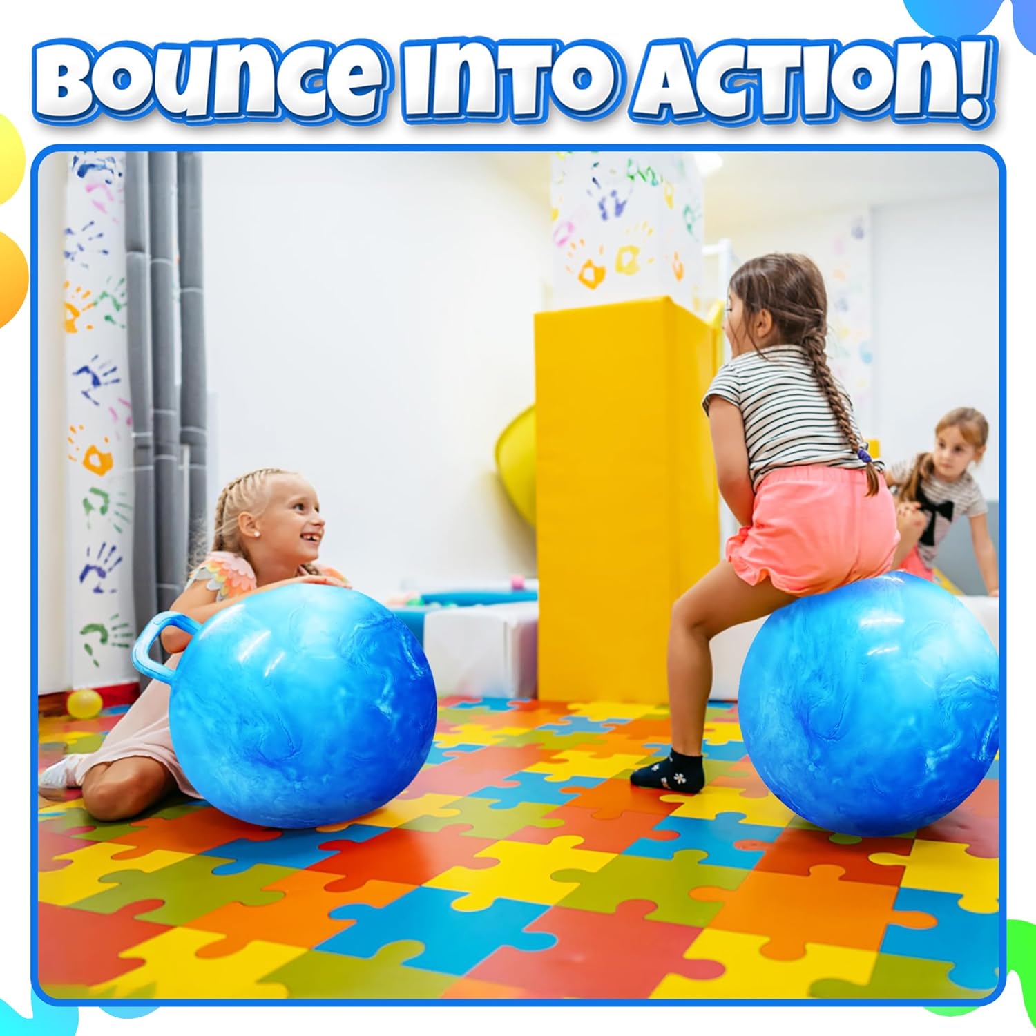 Thumbnail 6 de Bedwina 20-Inch Bouncing Ball with Handle for Kids