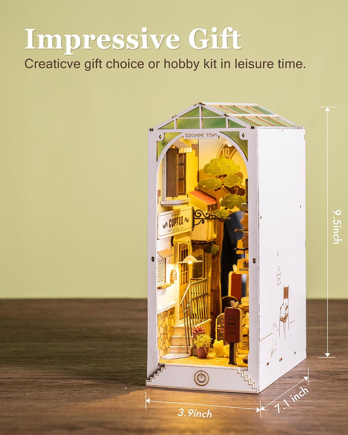 Detalle 2 de Rolife Book Nook kit fai-da-te