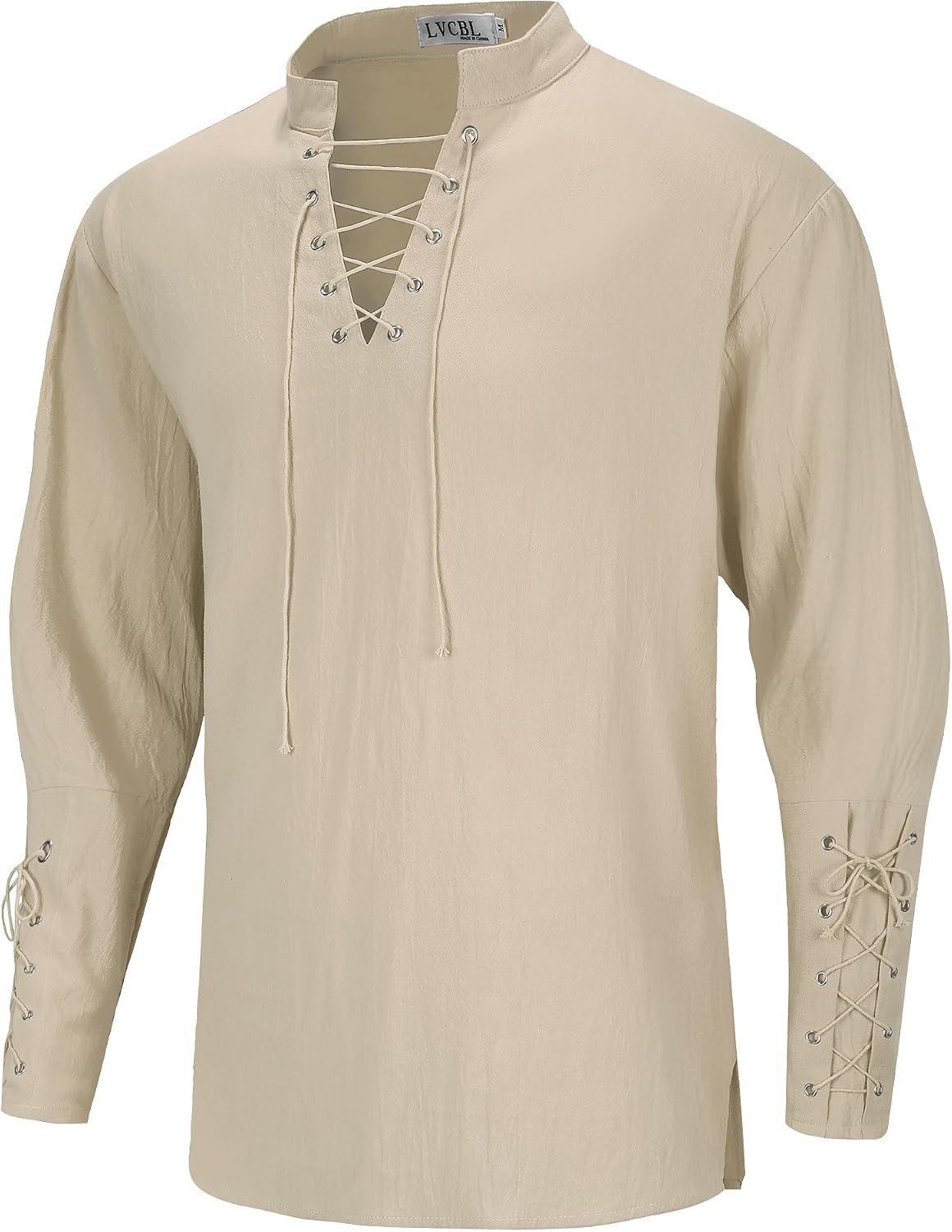Thumbnail 3 de LVCBL Camicia Medievale Uomo Cotone Lino