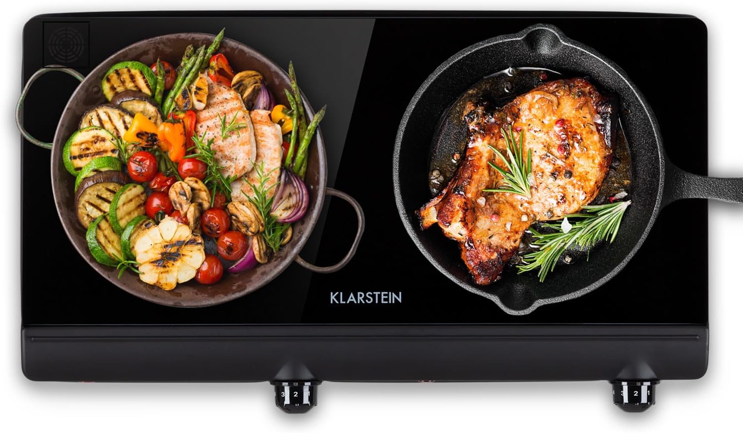 Detalle 2 de Klarstein Placa Vitrocerámica 2400W