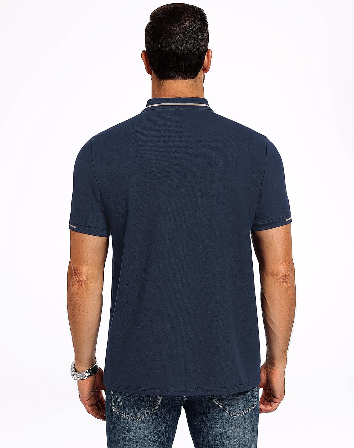 Detalle 2 de Herren Poloshirts-Business Kurzarm