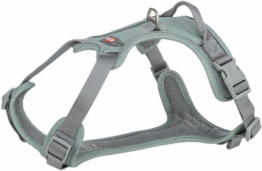Detalle de Trixie Active Premium Pettorina per Cane – Verde, M/L (EAN 4053032686250)