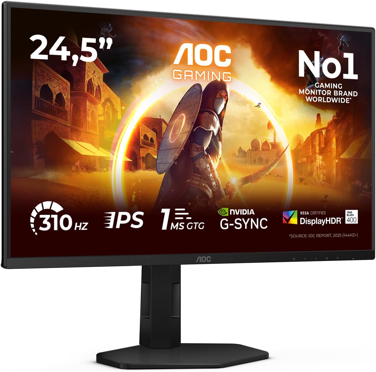 Thumbnail 6 de AOC 25G4SRE 24.5 inch FHD Gaming Monitor review