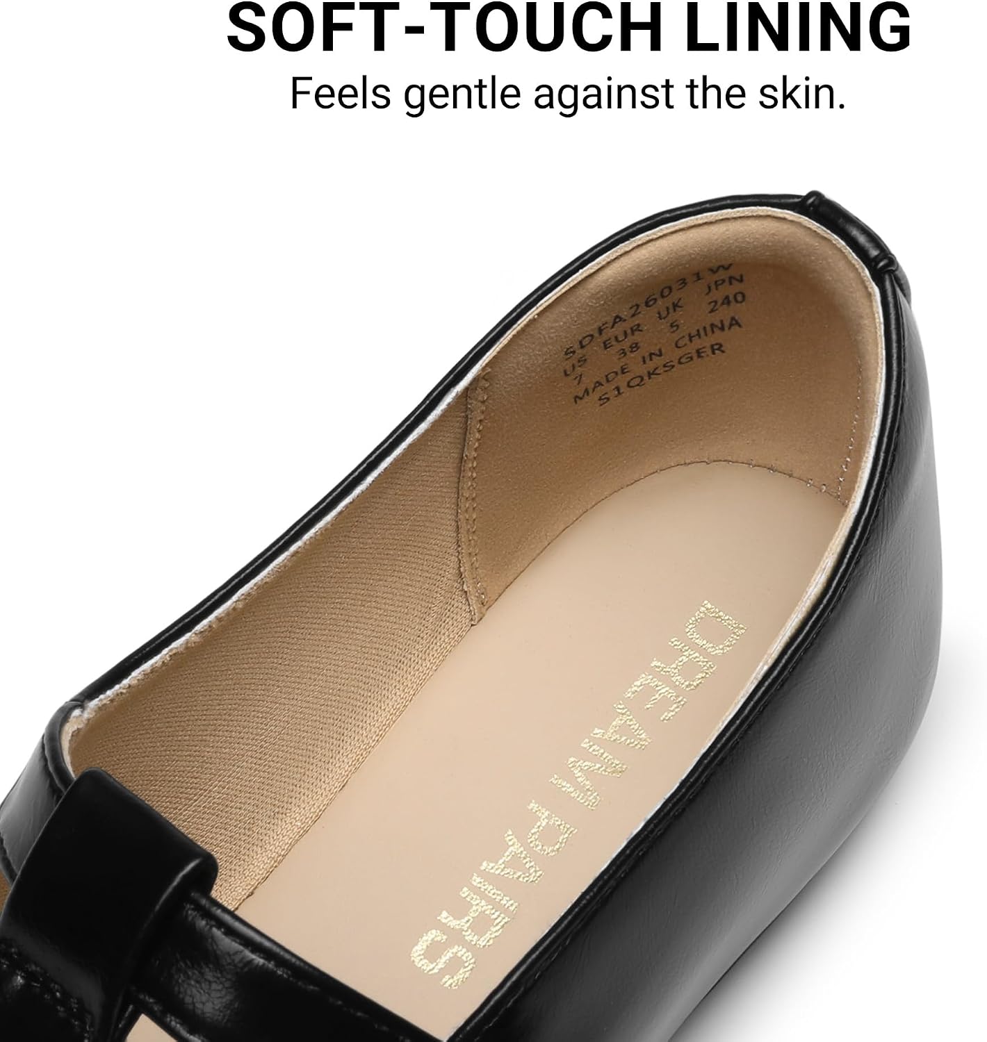 Detalle de DREAM PAIRS T-Strap Mary Jane Flats