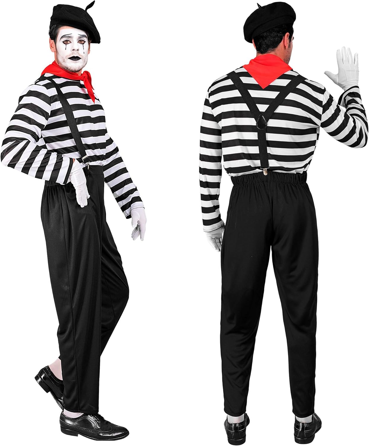 Thumbnail 2 de W WIDMANN MILANO Party Fashion Pantomime-Kostüm für Herren – Komplett-Outfit für Karneval & Mottoparty