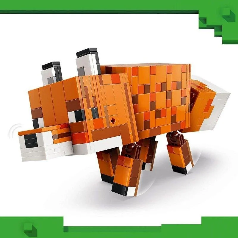 Thumbnail 1 de LEGO Minecraft El Zorro 21588 (497 piezas) – figura articulada para fans del juego