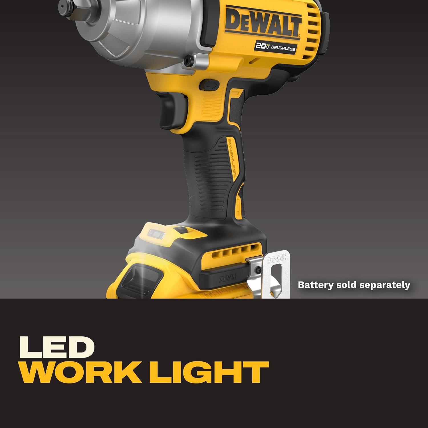 Detalle 1 de DEWALT DCF900B 20V MAX XR 1/2-Inch High-Torque Impact Wrench
