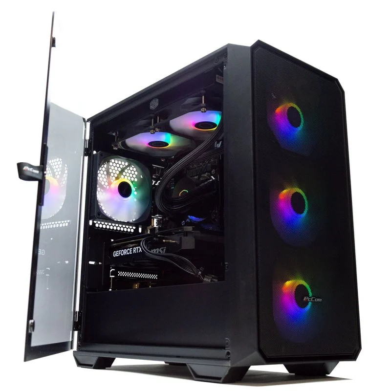 Detalle de PcCom Ready V2 i7-14700KF 32 GB, 2 TB SSD, RTX 5060 Ti 16 GB