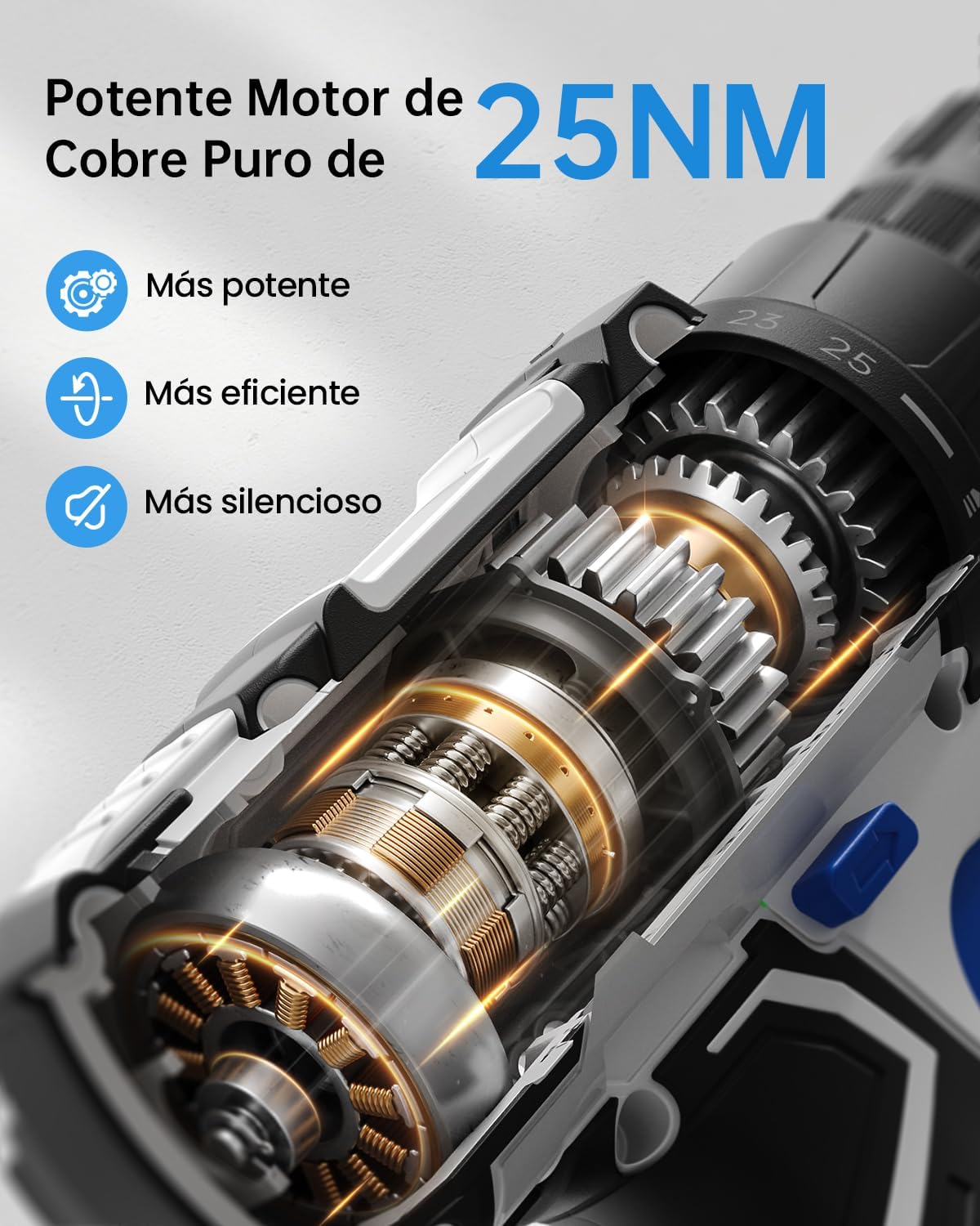 Thumbnail 3 de VIWKO 12V 2000mAh 25 Nm destornillador eléctrico