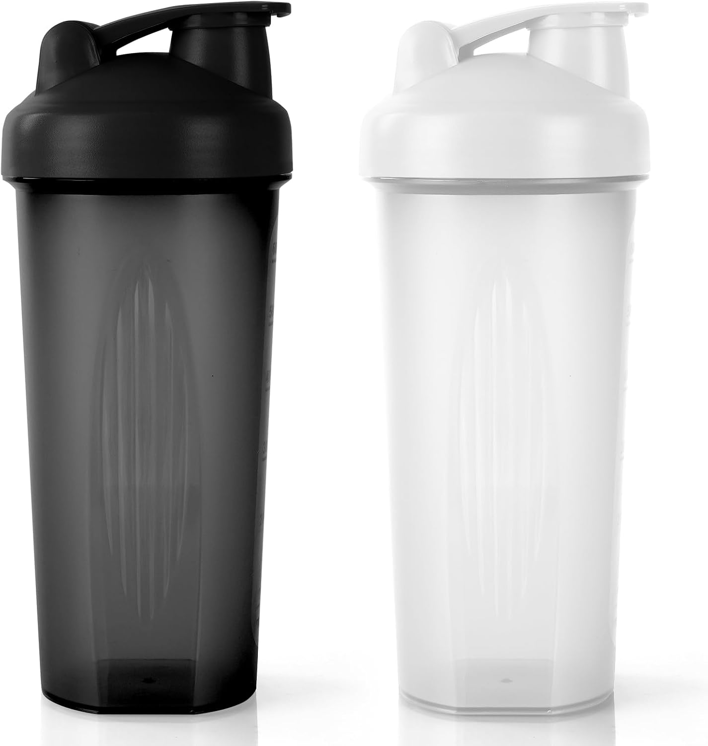 Thumbnail 6 de AOGOE Protein Shaker 2 pezzi: boccette da 400 ml con sfera di miscelazione, tappo a vite e coperchio a ribalta