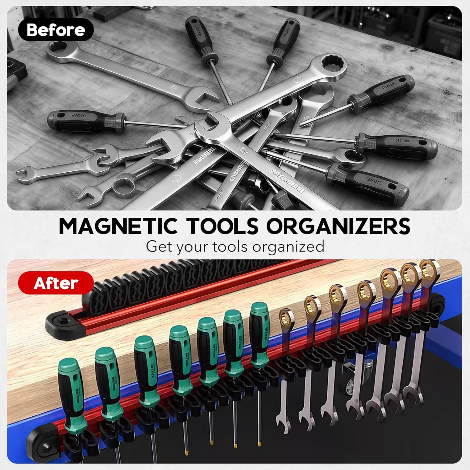 Thumbnail 2 de Ezzylife Magnetic Tool Holder 3‑pack