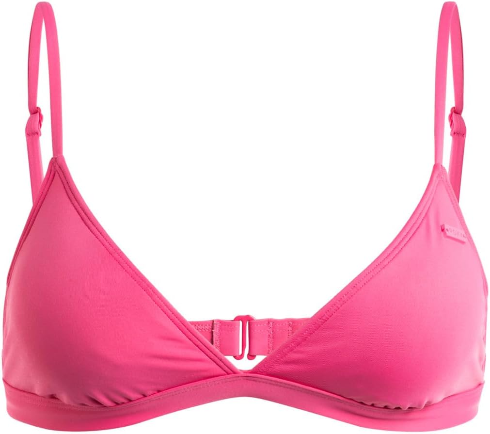 Detalle 2 de Roxy Beach Classics Parte Superiore del Bikini Donna – Top triangolare in tessuto riciclato, con chiusura regolabile