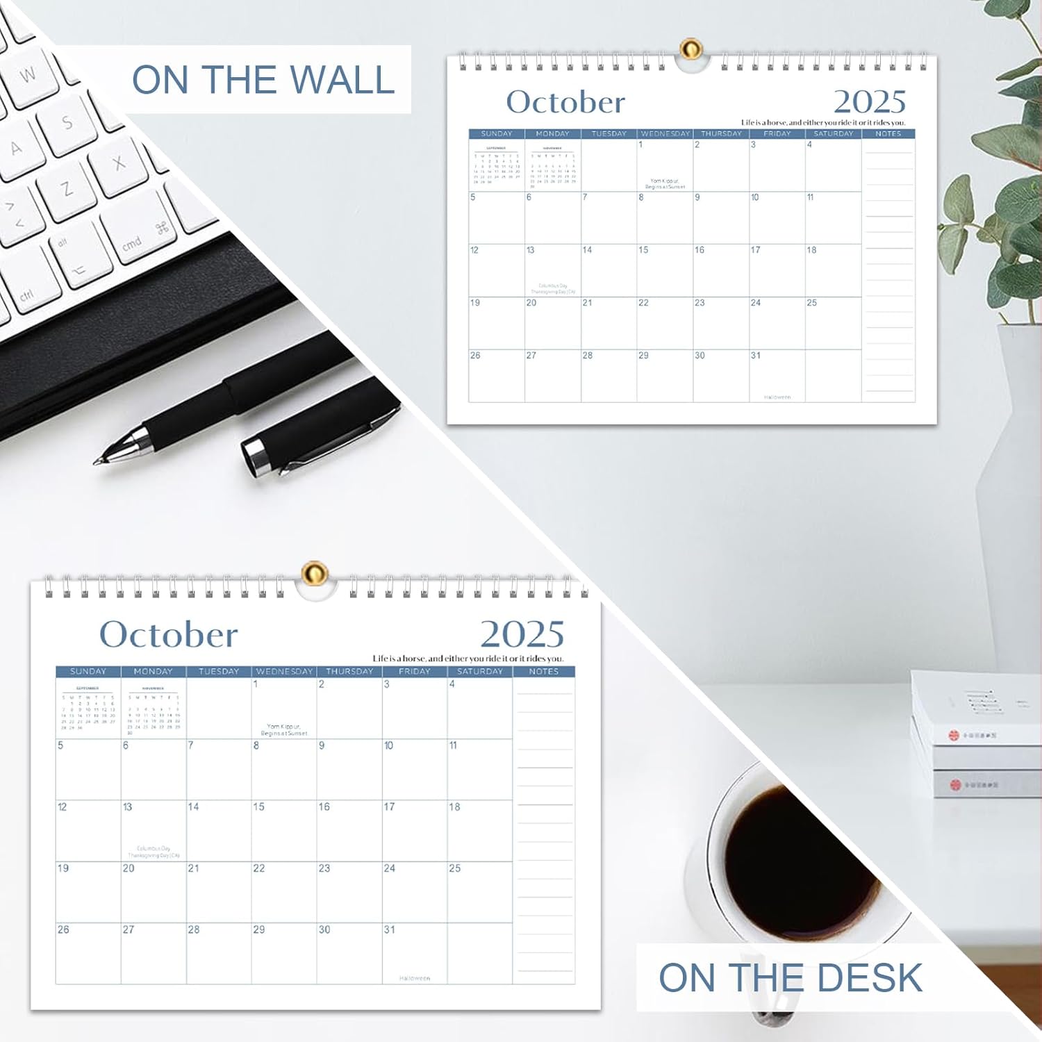 Thumbnail 4 de Gannyfer 2026 Wall Calendar 18‑Month Planner 📅