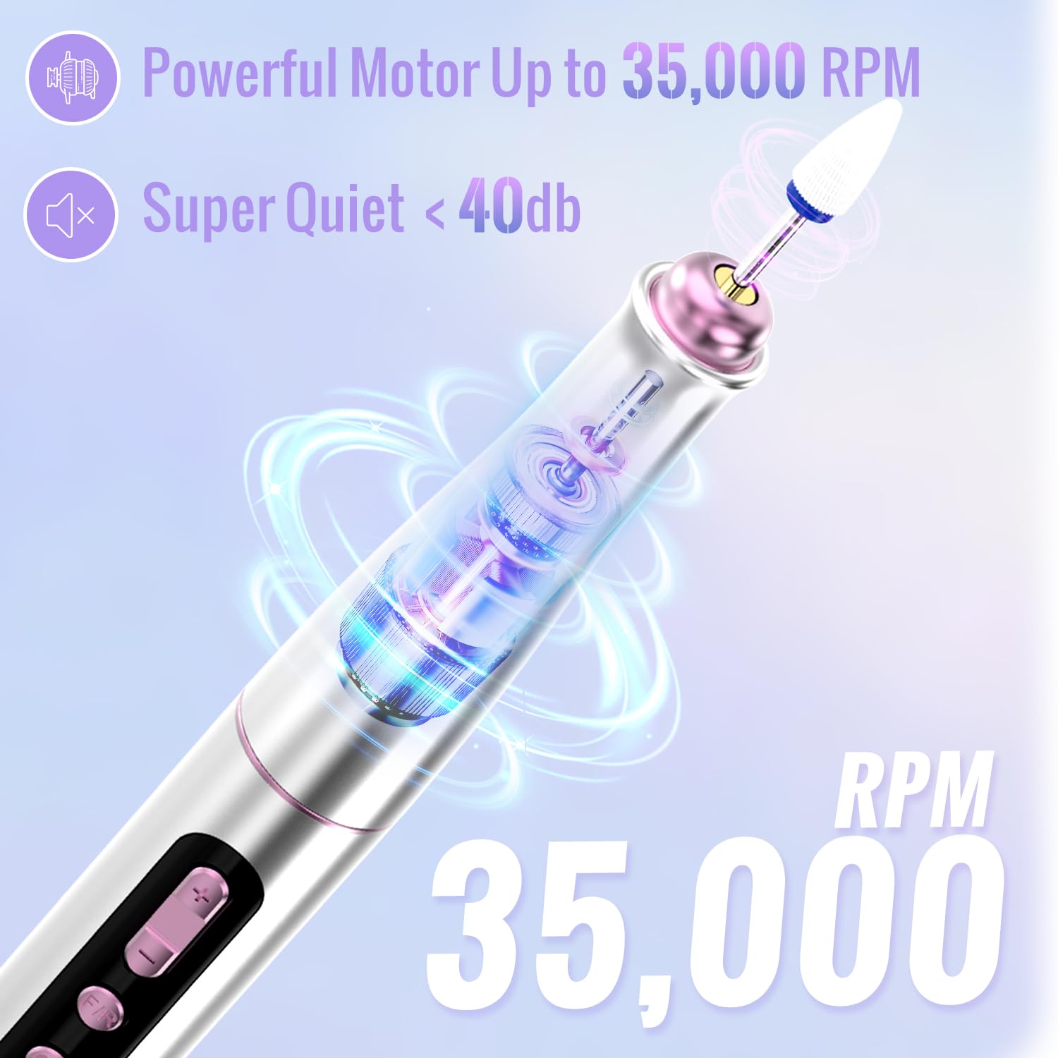 Thumbnail 2 de Denabuty DN-2402 Nagelfräser 35000 U/min 💅