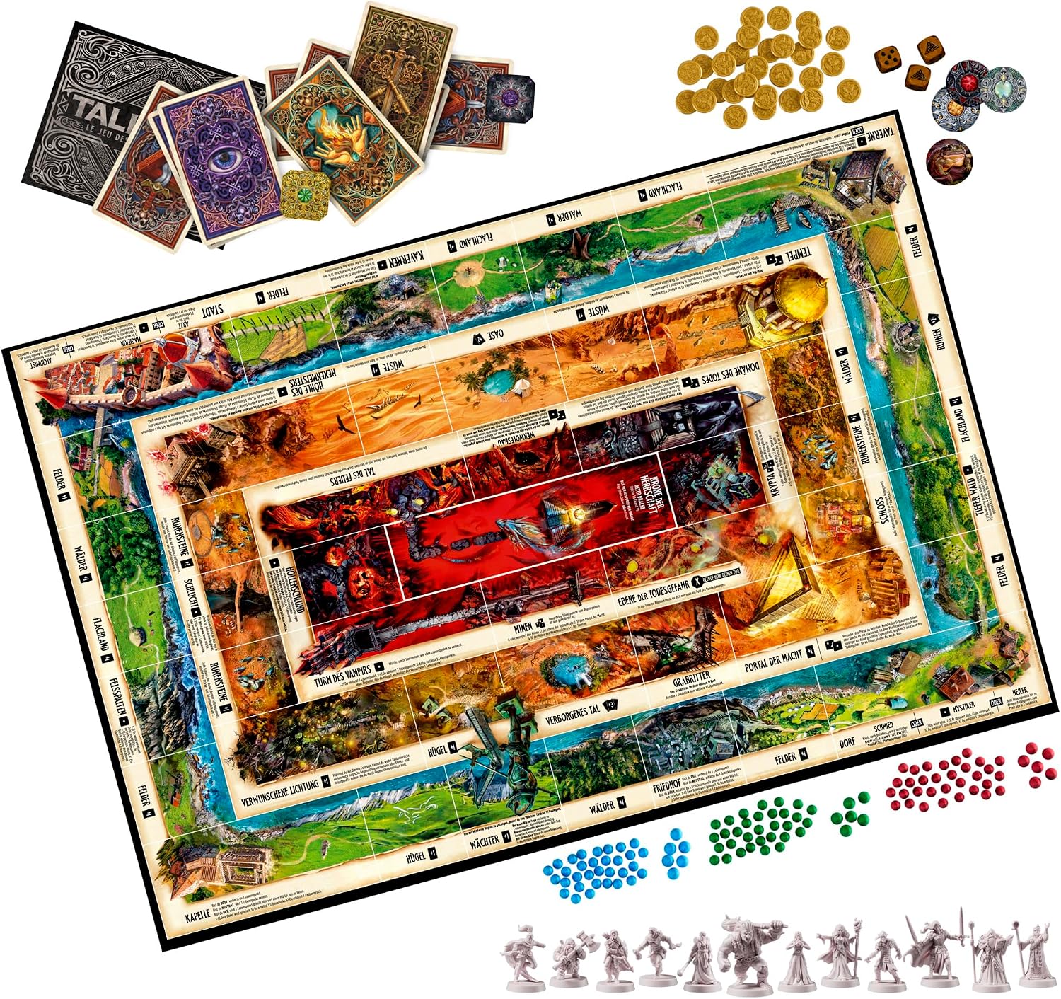 Detalle de Talisman: Die magische Quest Brettspiel, 5. Auflage (Deutsche Version)
